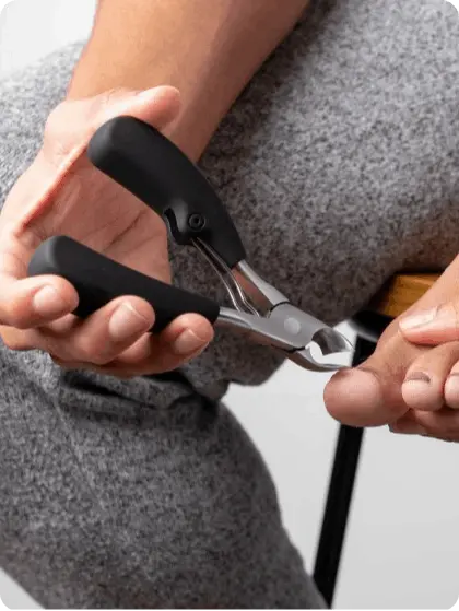 Swissklip Heavy Duty Toenail Clipper use.