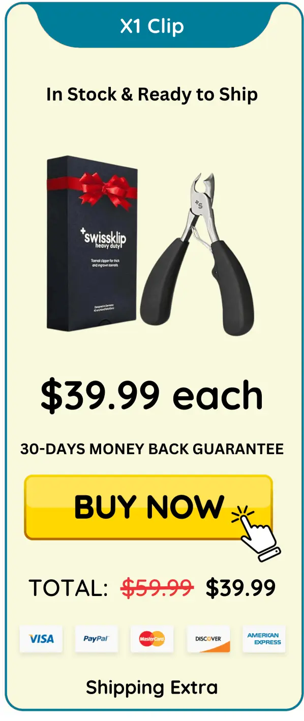 swissklip toenail clipper package 1
